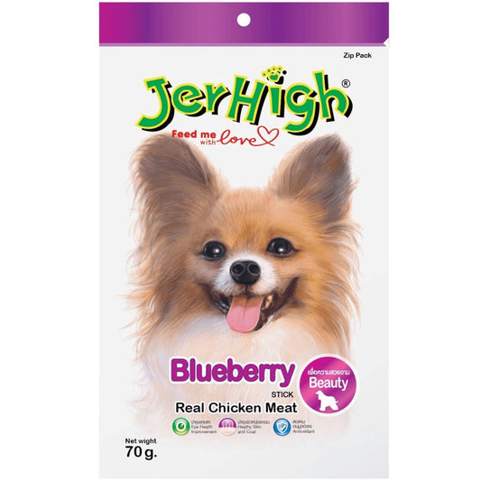 Jer High Chicken Blueberry Flavour Stick for Dog