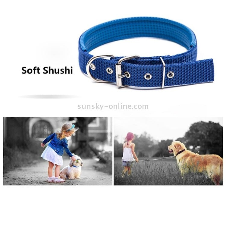 Dog Collar with Soft Cushion