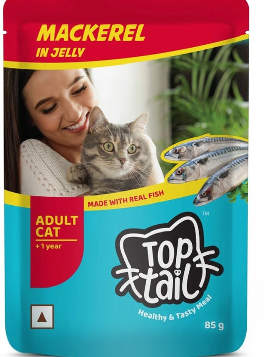 Toptail Adult Cat Gravy - Mackerel Flavour
