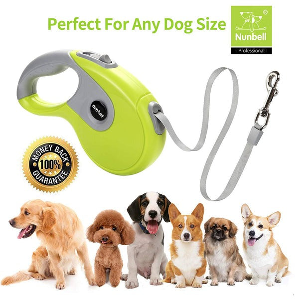 Nunbell Pet Retractable Leash, Classic 5 Metres