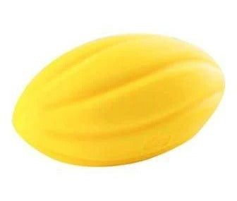 EE Toys Yellow Rugby Natural Latex Toy for Dogs