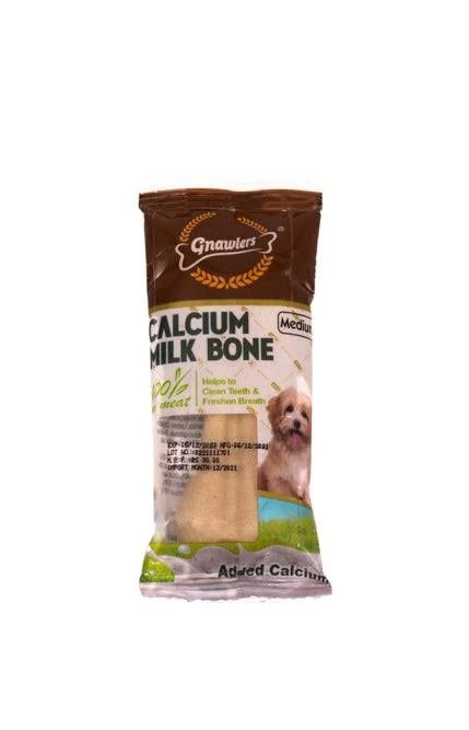 Gnawlers Calcium Milk Bone 1 pc