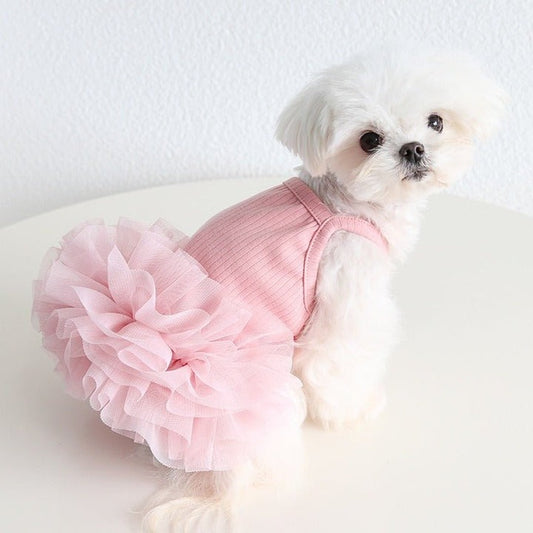 Frock Dress for Small Dog & Cat Girl Puppy